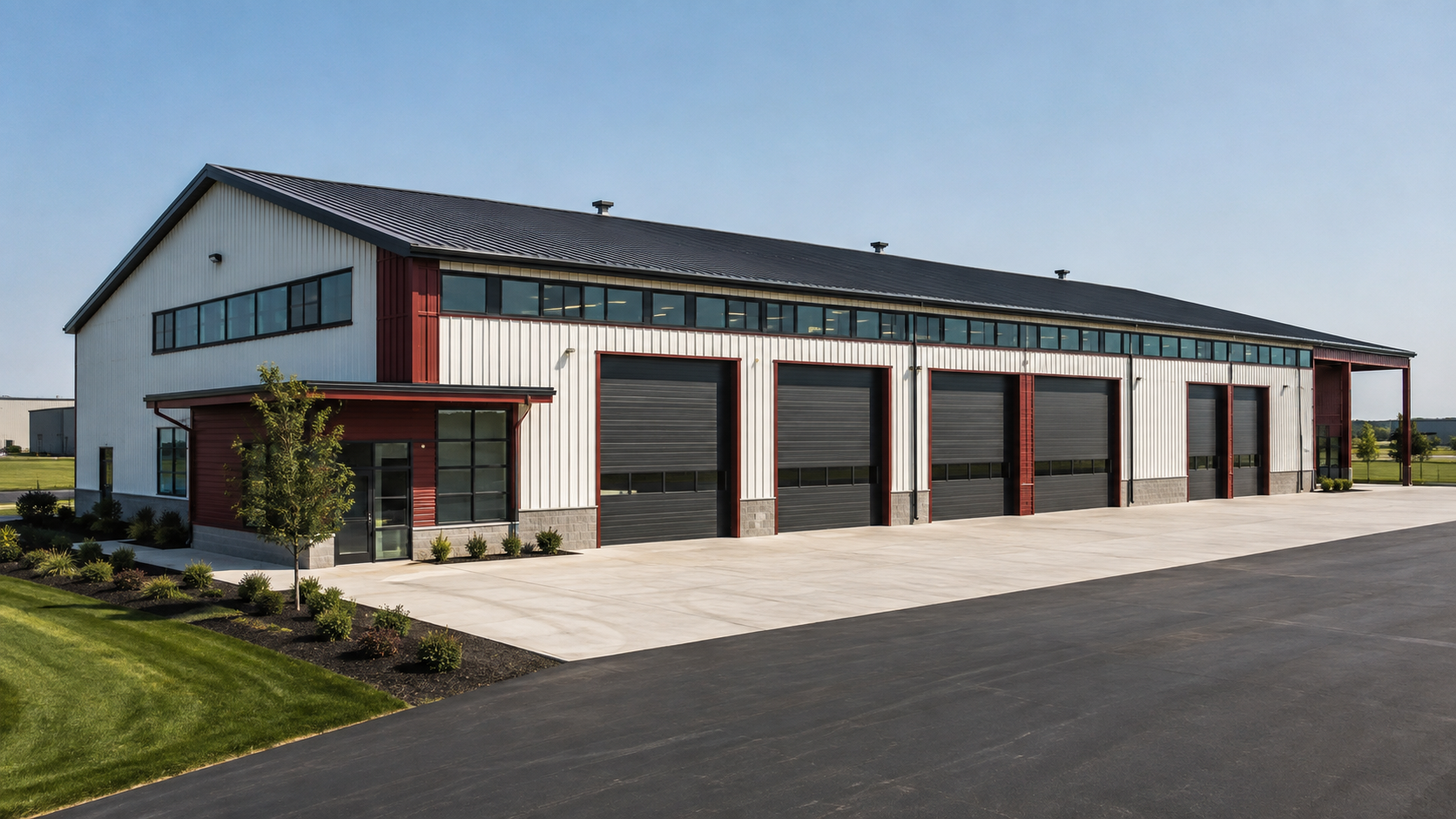 Industrial Buildings steel building example