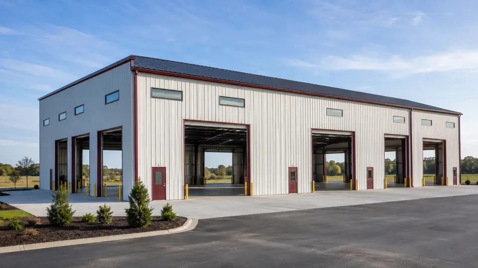 Heavy industrial operations steel building planning preset
