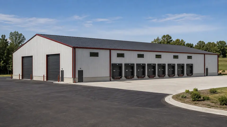Regional warehouse steel building planning preset